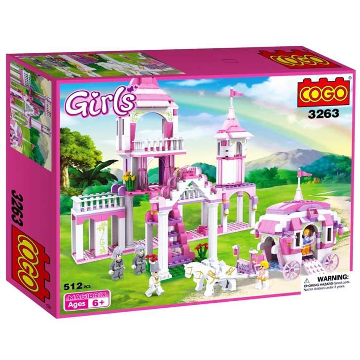 COGO Kocke Dvorac snova sa kočijom (510pcs)