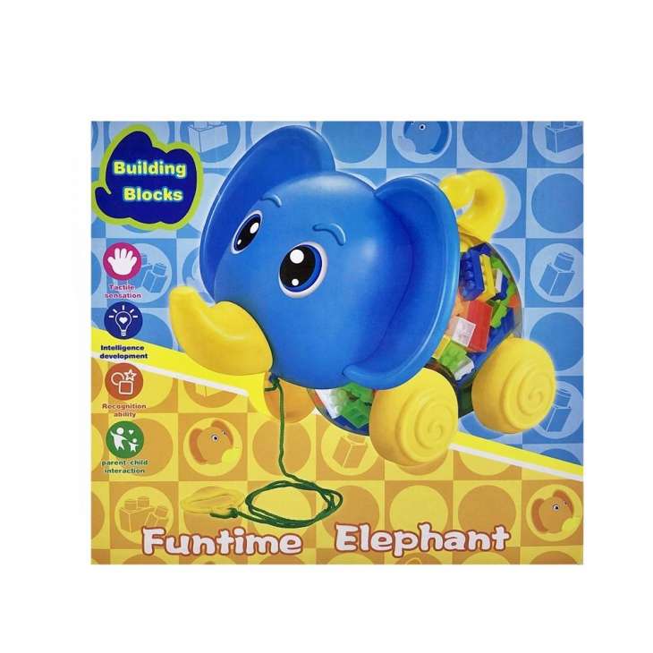 Slon sa kockama na točkiće HAPPY