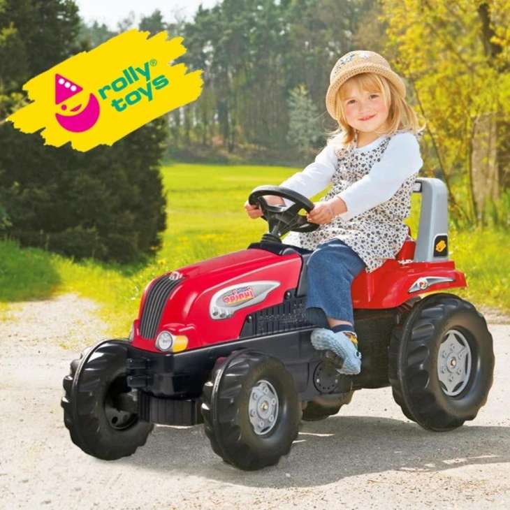 Traktor Rolly Junior sa prikolicom (800261)