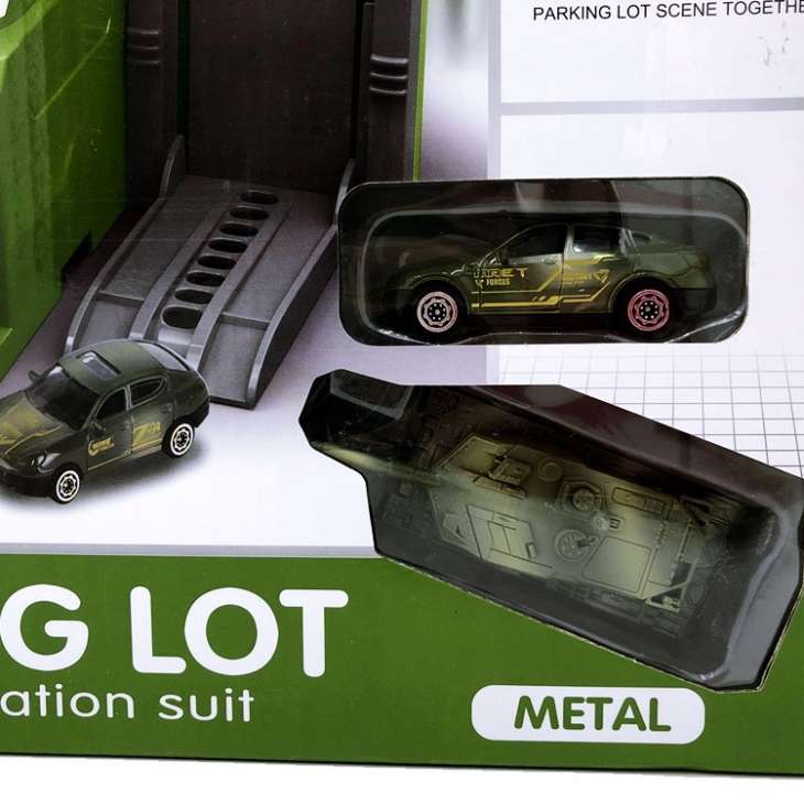 Vojna Garaža parking igračka - MILITARY SET