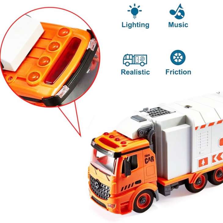 Kamion Djubretarac za reciklažu + Kante