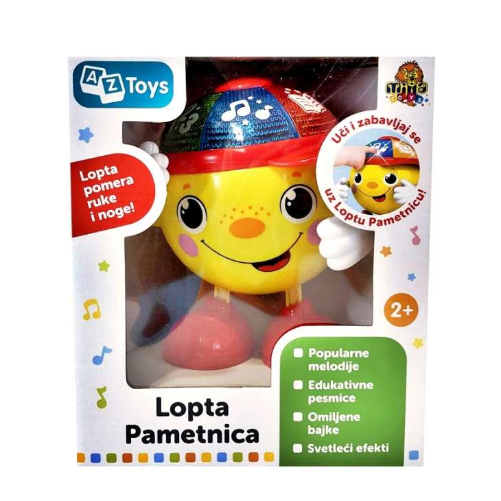 LOPTA PAMETNICA - Edukativna Igračka za decu koja peva i priča