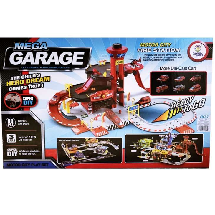 Parking Garaža igračka za dečake Vatrogasci