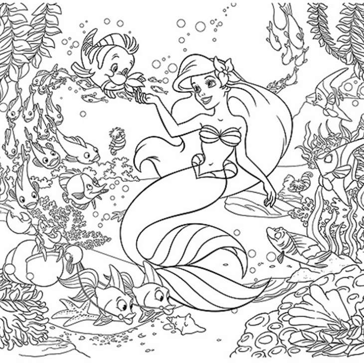Slagalica Mala Sirena - Lisciani Puzzle Mala Sirena 108kom